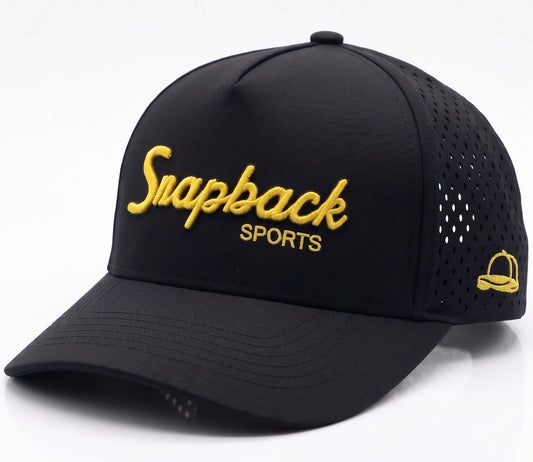 Snapback Sports Script Athletic Hat