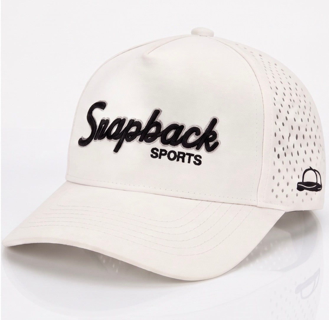 Snapback Sports Script Athletic Hat