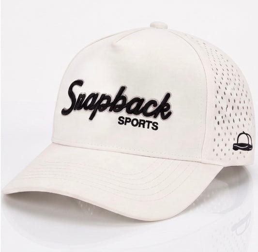 Snapback Sports Script Athletic Hat